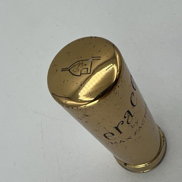 Vintage Max Factor Erace NATURAL Cover Up Concealer Gold Brass Tube NOS - Picture 7 of 7